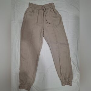 Zara Taupe Jogger Pants